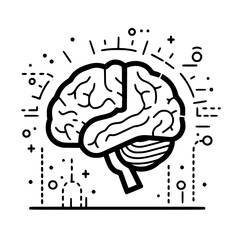 Brain SVG, Human Brain Svg, Brain Clipart,