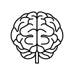 Fototapeta premium Brain SVG, Human Brain Svg, Brain Clipart,