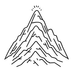 MOUNTAIN SVG, MOUNTAIN Clipart, Cut files For Cricut, mountain cut files, Nature svg, Camping mountain svg, Mountain and Forest, Hunting svg, Hiking svg, Outdoors svg, mountain range svg, Mountains Si