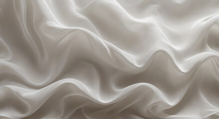 Obraz premium white silk background