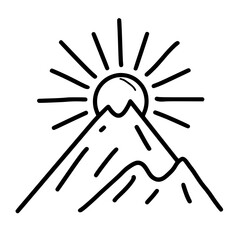 MOUNTAIN SVG, MOUNTAIN Clipart, Cut files For Cricut, mountain cut files, Nature svg, Camping mountain svg, Mountain and Forest, Hunting svg, Hiking svg, Outdoors svg, mountain range svg, Mountains Si