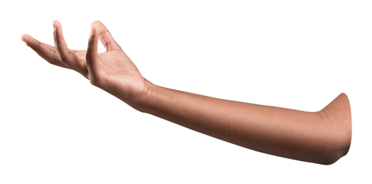 Hand gesture png sticker, transparent background