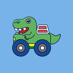 toy truck on the road