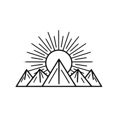 MOUNTAIN SVG, MOUNTAIN Clipart, Cut files For Cricut, mountain cut files, Nature svg, Camping mountain svg, Mountain and Forest, Hunting svg, Hiking svg, Outdoors svg, mountain range svg, Mountains Si