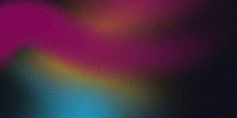 Color abstract gradient background with grain texture pastel tone defocused photo smooth lines pantone color Colorful lens flare leak on paper texture. Film photography effect