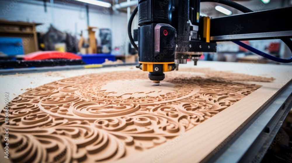 Poster custom toy production cnc machine demonstrating personalized object creation with cnc technology