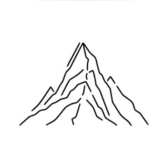 MOUNTAIN SVG, MOUNTAIN Clipart, Cut files For Cricut, mountain cut files, Nature svg, Camping mountain svg, Mountain and Forest, Hunting svg, Hiking svg, Outdoors svg, mountain range svg, Mountains Si