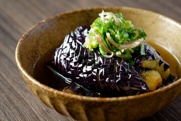 ナスの揚げ浸し