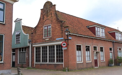 Edam Traditional Building Facades, Netherlands