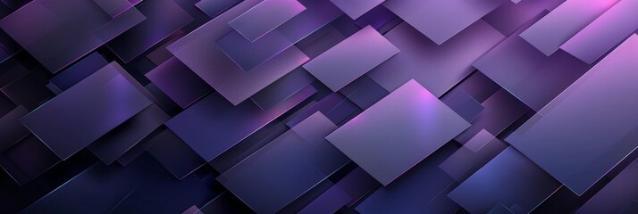 Obraz premium Abstract Geometric Background with Purple and Violet Hues