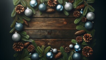 Traditional Christmas Table Setting