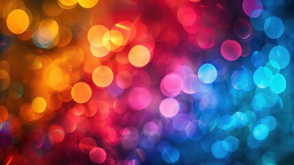 Fototapeta premium A colorful background with many small circles of different colors