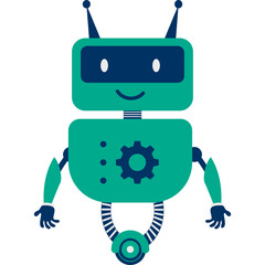 Futuristic Robot Illustration