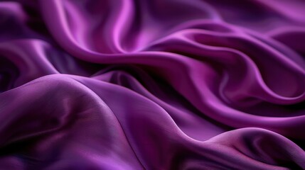 Obraz premium A purple fabric with a pattern of swirls and lines
