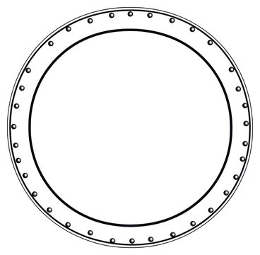 recommend clip art: PNG  Oval shape line porthole pattern.
