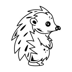 Here’s a doodle icon of an erethizontidae