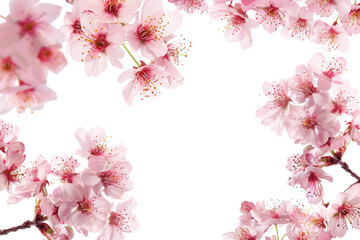 PNG Illustration of cherry blossom backgrounds outdoors flower.