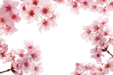 PNG Illustration of cherry blossom backgrounds outdoors flower.