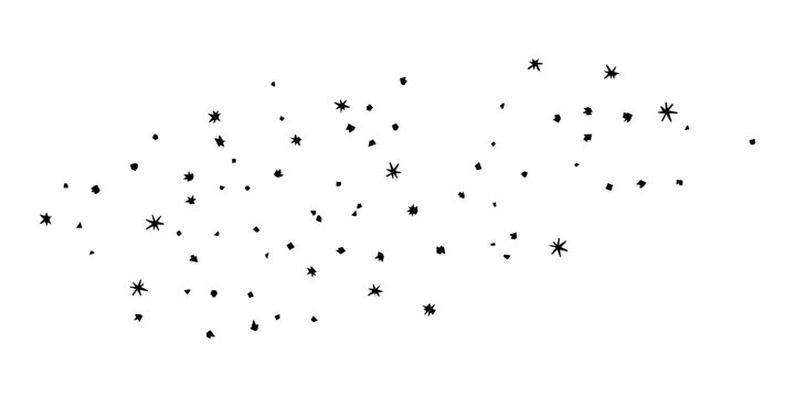 PNG  Falling Star silhouette star white background.