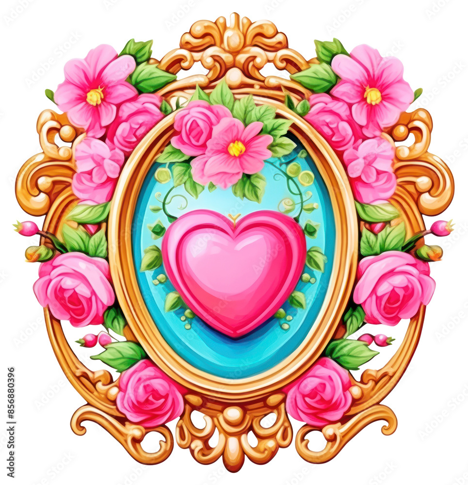 Wall mural png love printable sticker jewelry pattern accessories.