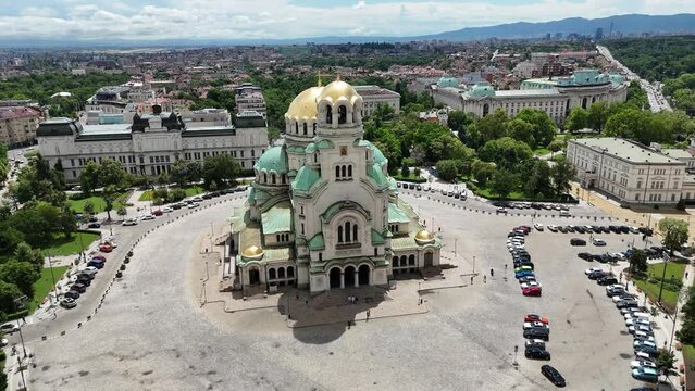 St. Alexander Nevsky Cathedral is a Bulgarian Orthodox cathedral in Sofia, the capital of Bulgaria. Built in Neo-Byzantine style it serves as the cathedral church of the Patriarch of Bulgaria 