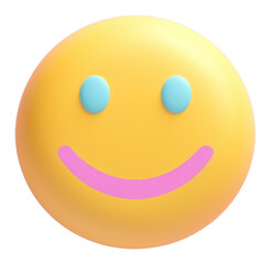 Fototapeta premium PNG Smile emoji icon face anthropomorphic confectionery celebration.