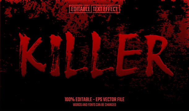 killer editable text effect