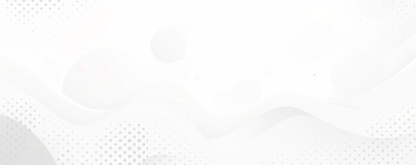 ライトグレーの背景にシンプルな幾何学模様