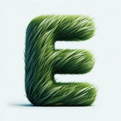 Grass green letters