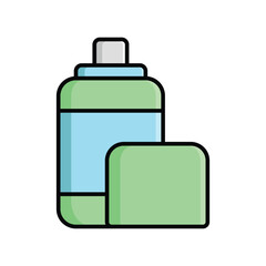 deodorant icon vector design template simple and clean