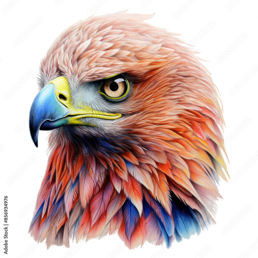 Poster PNG Pencil drawingof eagle animal sketch bird.