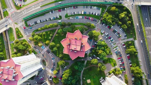 One of the residential buildings called The Stars in Katowice, Poland