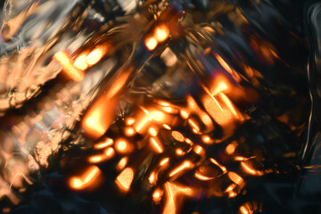 Abstract Light Through Thick Glass