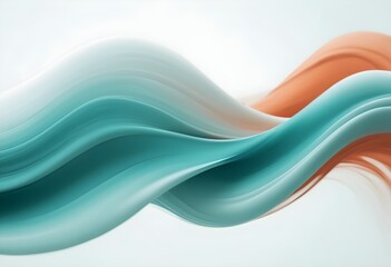 Obraz premium Abstract art blur fluid gradient wallpaper, 3d gradient background