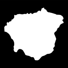 Vayots Dzor province map, administrative division of Armenia.