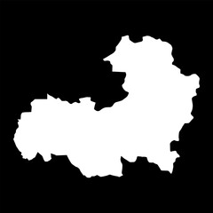 Obraz premium Aragatsotn province map, administrative division of Armenia.