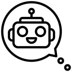chatbot,robot,Future,sports and competition,chat bubble,robotic.svg