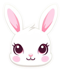 Obraz premium PNG Easter bunny animal mammal cute.