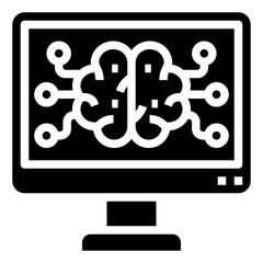 brain,futuristic,Science fiction,automaton,ai,robotics,electronics,desktop computer.svg