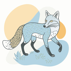 illustration of a Fox
