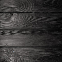 Obraz premium Black wood texture background. Floor surface. Black wood texture background.