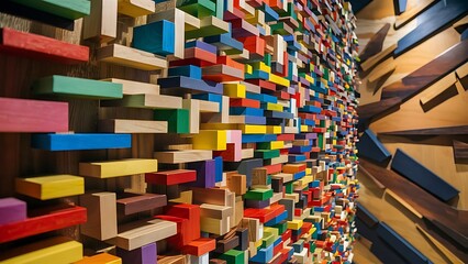 Fototapeta premium Wood aged art architecture texture abstract Wallpaper