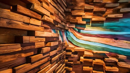 Wood aged art architecture texture abstract Wallpaper