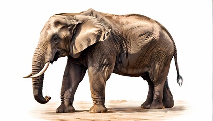 Obraz premium African elephant, AI Generated