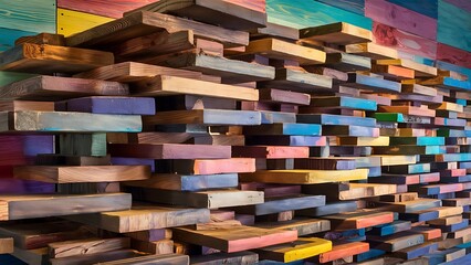 Fototapeta premium Wood aged art architecture texture abstract Wallpaper