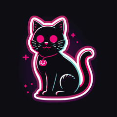 Fantasy Cartoon Halloween Sticker, High Quality