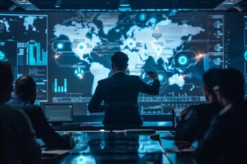 cybersecurity expert workshop with interactive map , preparing participants to effectively detect, respond to, and recover from cyber threats and attacks