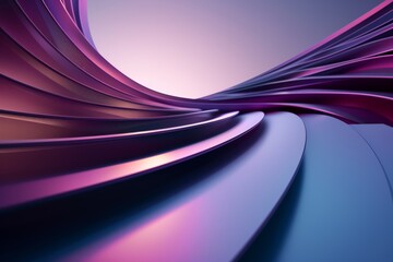 Fototapeta premium Abstract colorful curves modern digital background design