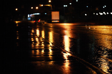 Obraz premium Night Road