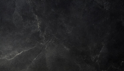 Naklejka premium Black dark black grunge textured concrete stone wall background